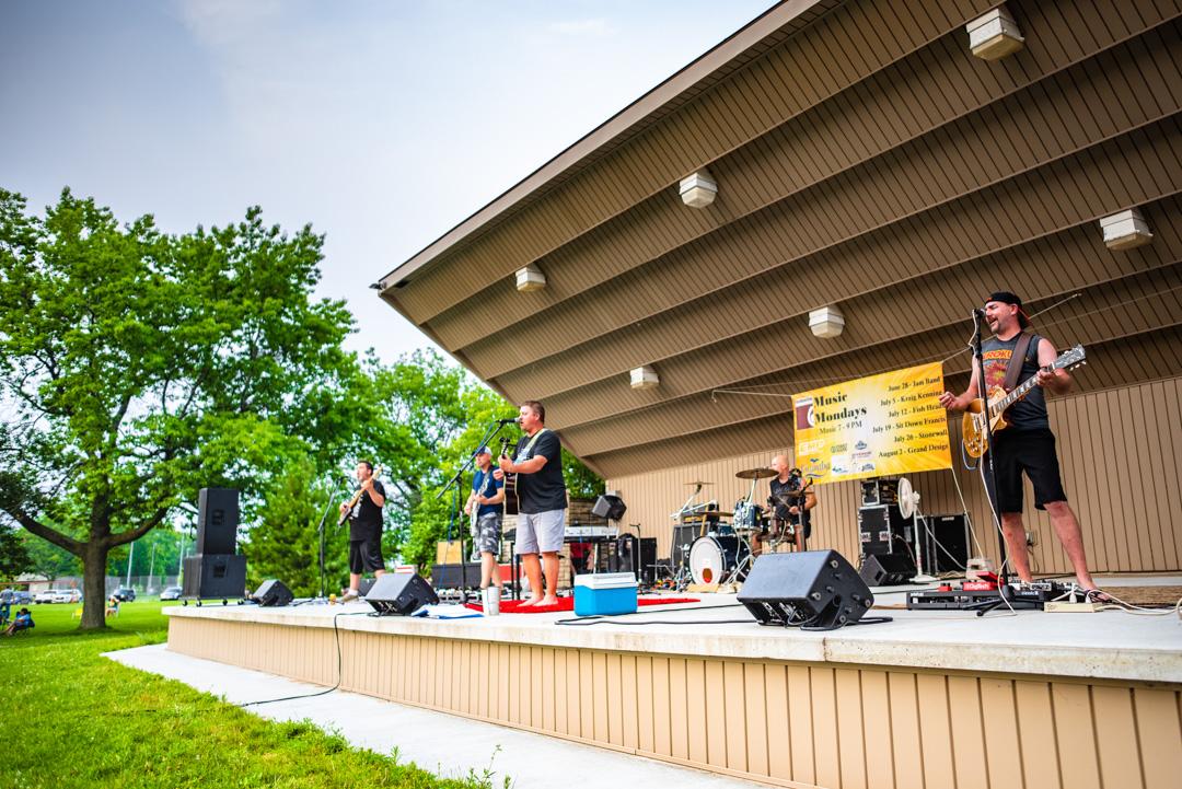 Ludington Park - Frank Karas Bandshell - Escanaba, MI