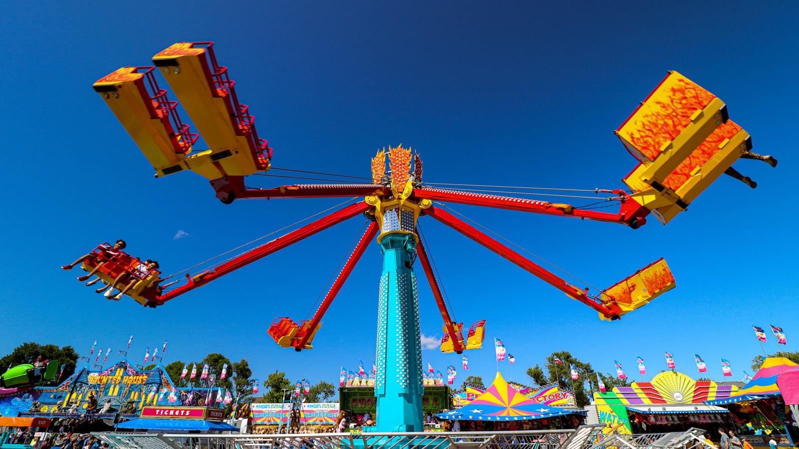 Down Draft from Battech is a new ride at the U.P. State Fair with Skerbeck Entertainment
