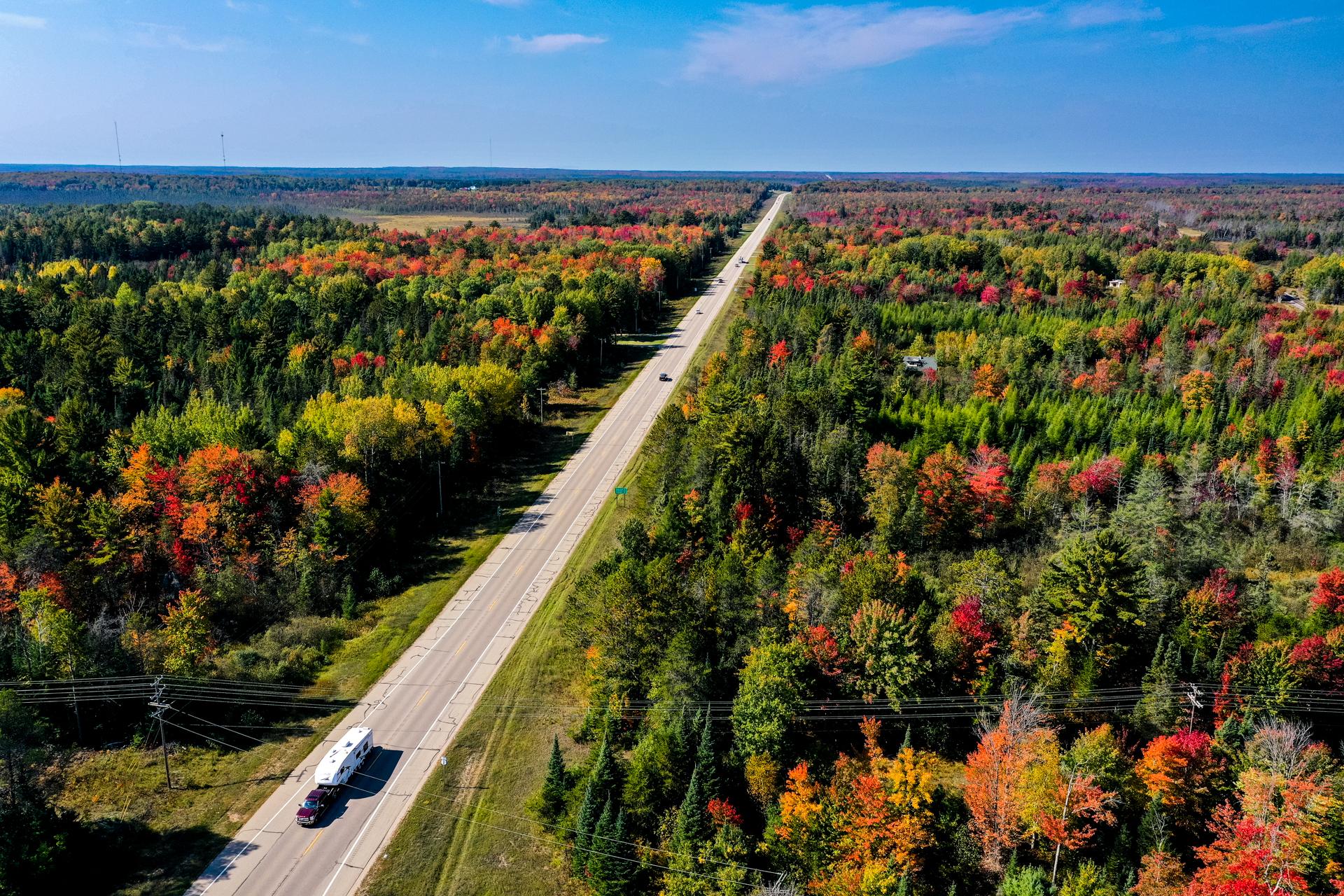 Fall in Harris, MI