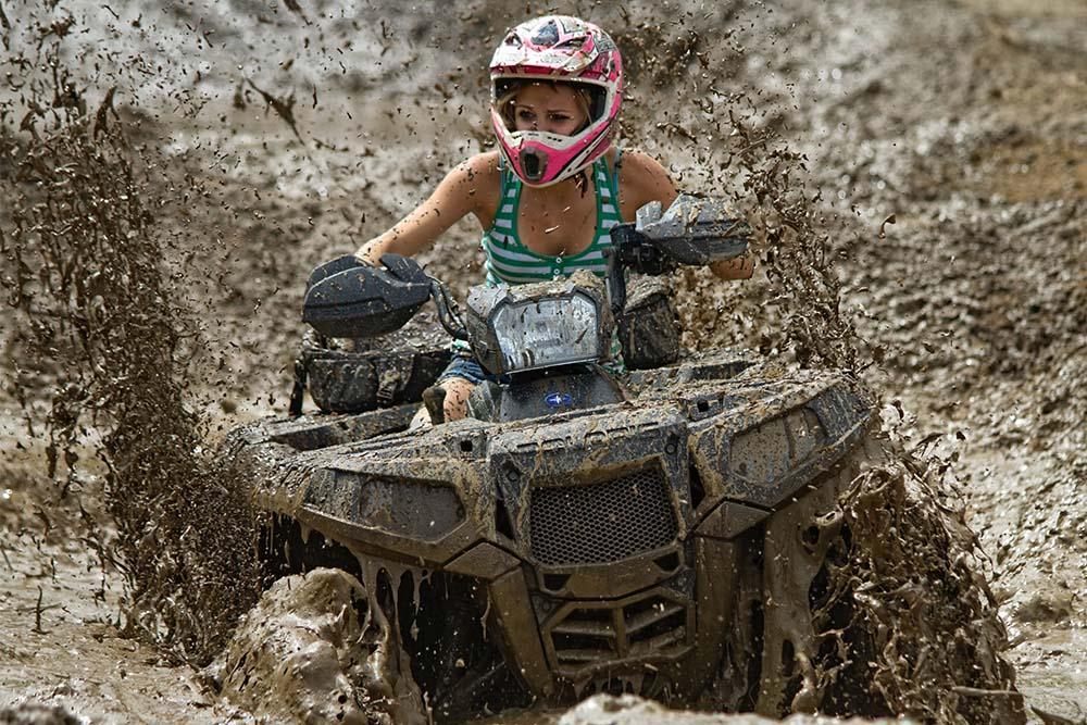 ORV in the mud