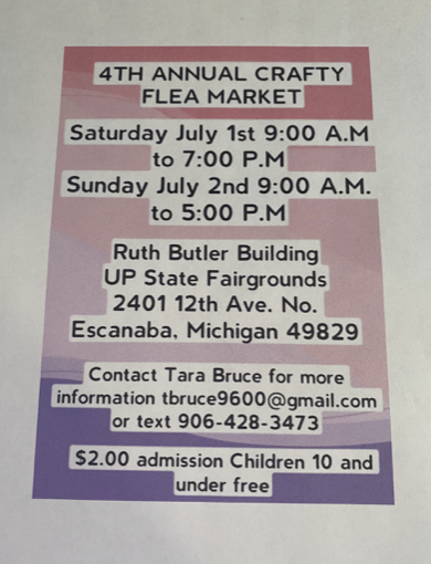 4th Annual Crafty Flea Market