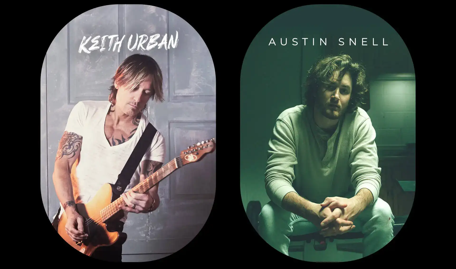 Keith Urban and Austin Snell