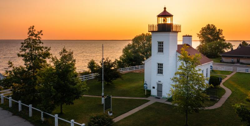 Image of Sandpoint Lighthouse, symbolizing our commitment to guiding you.