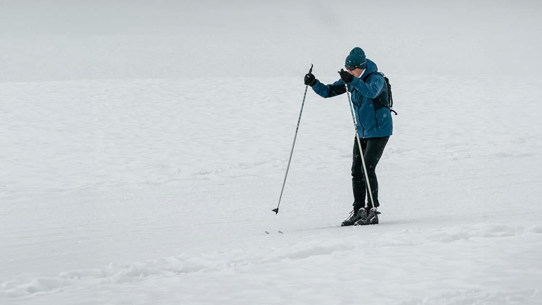cross-country skiing