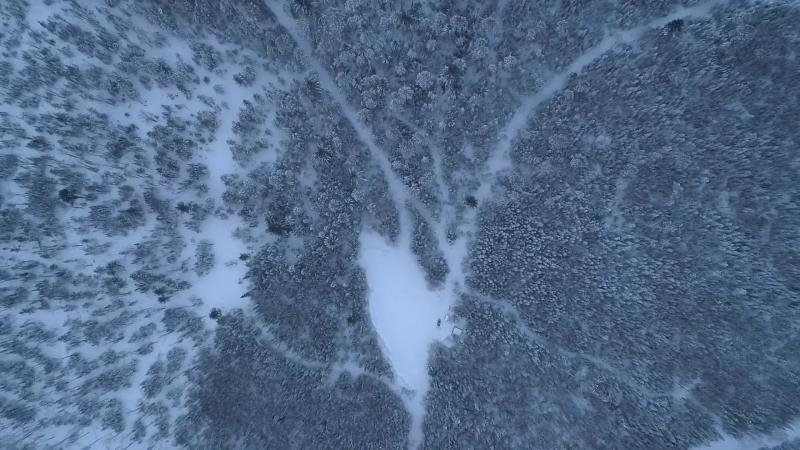 Winter Trails in Delta County.