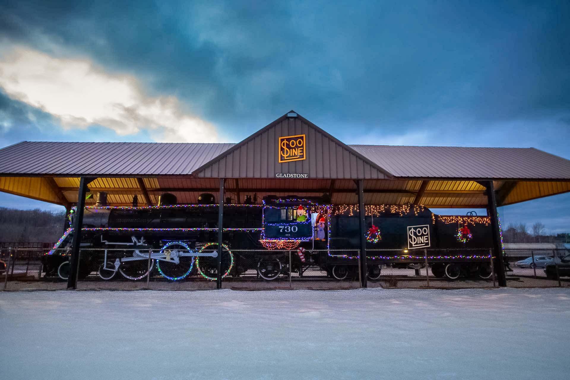 Gladstone’s Soo Line Steam Engine #730