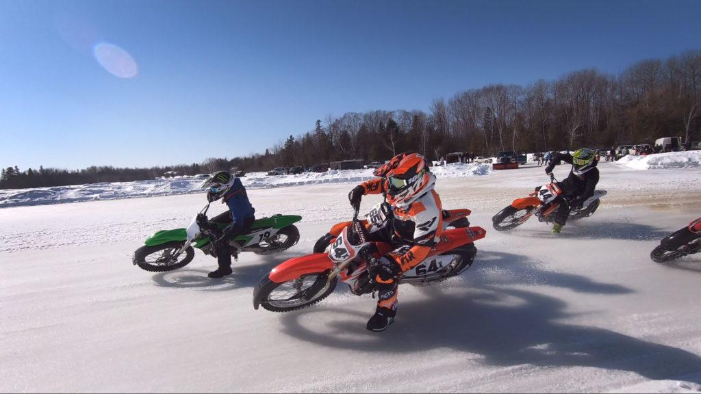 Ice racing bikes