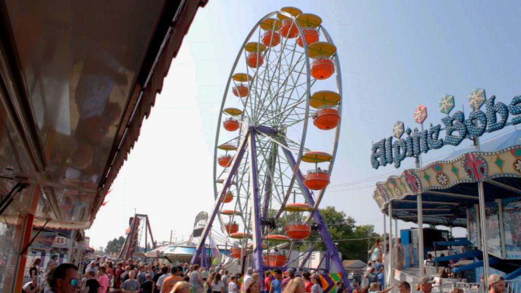 State fair ferris wheel