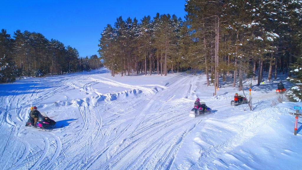 People sledding