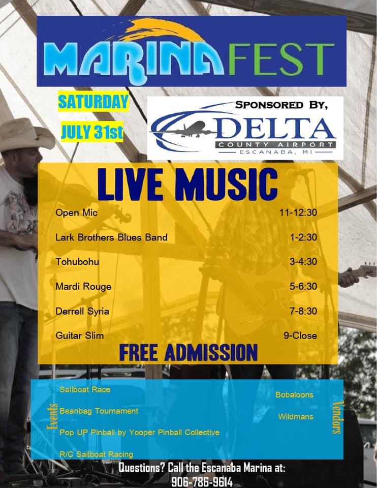 Escanaba Mi Events Calendar Dasie Thomasine