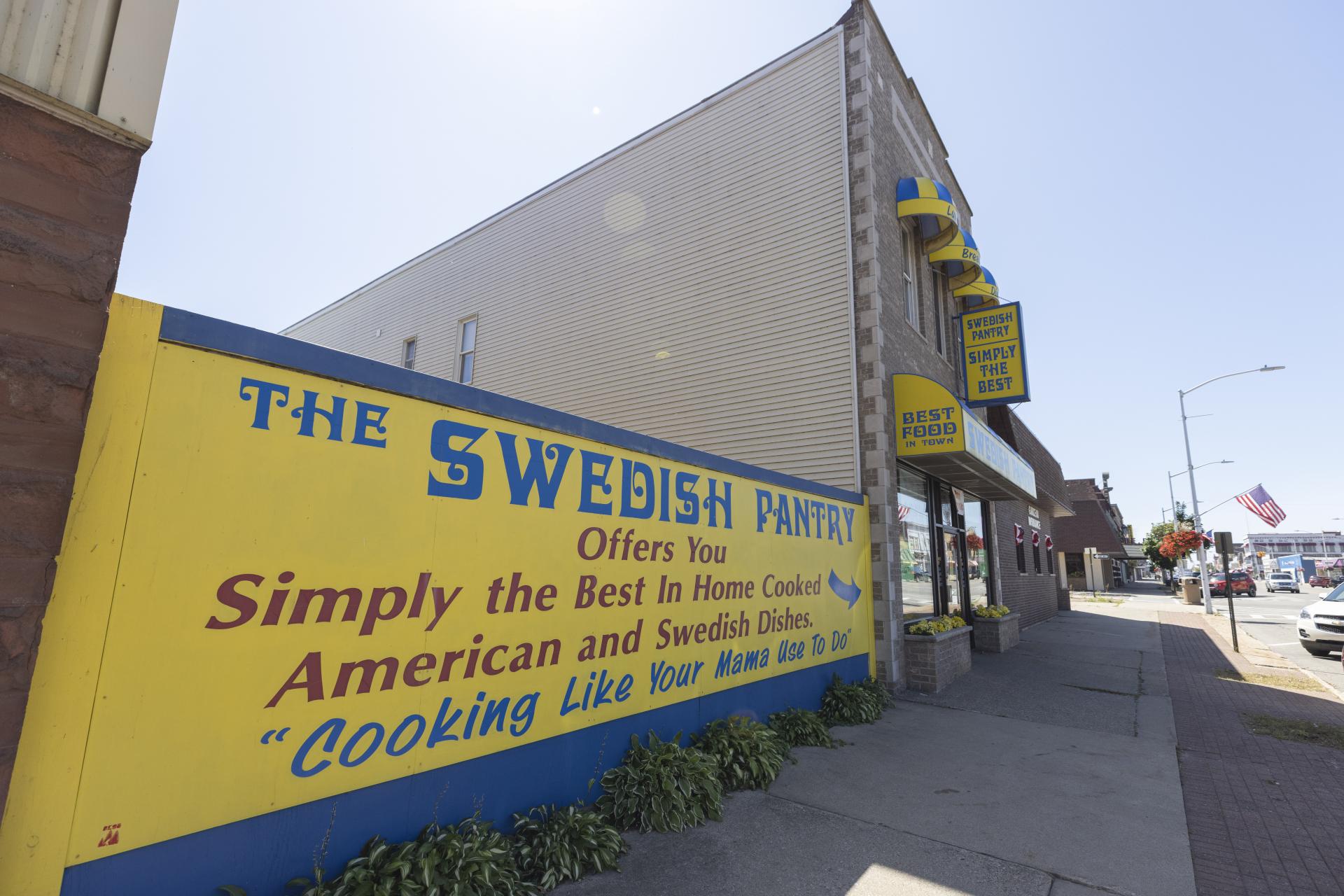 Exterior shot of The Swedish Pantry
