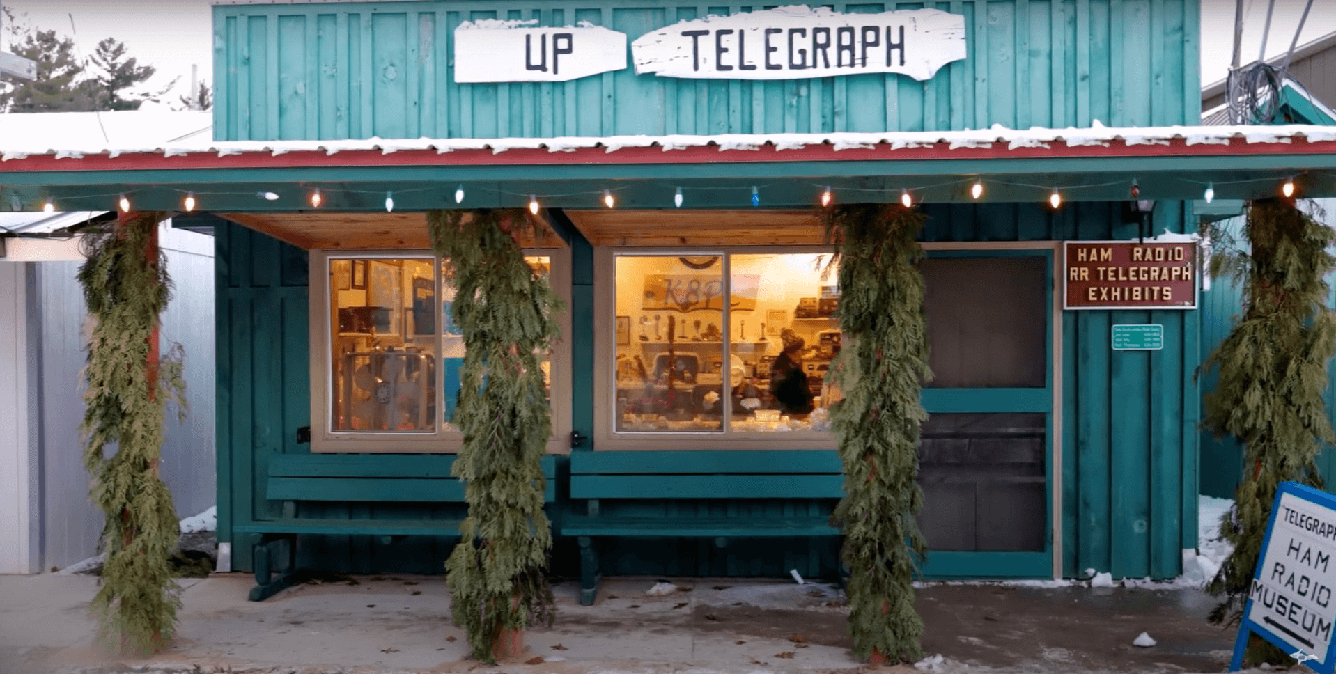 a storefront in Escanaba