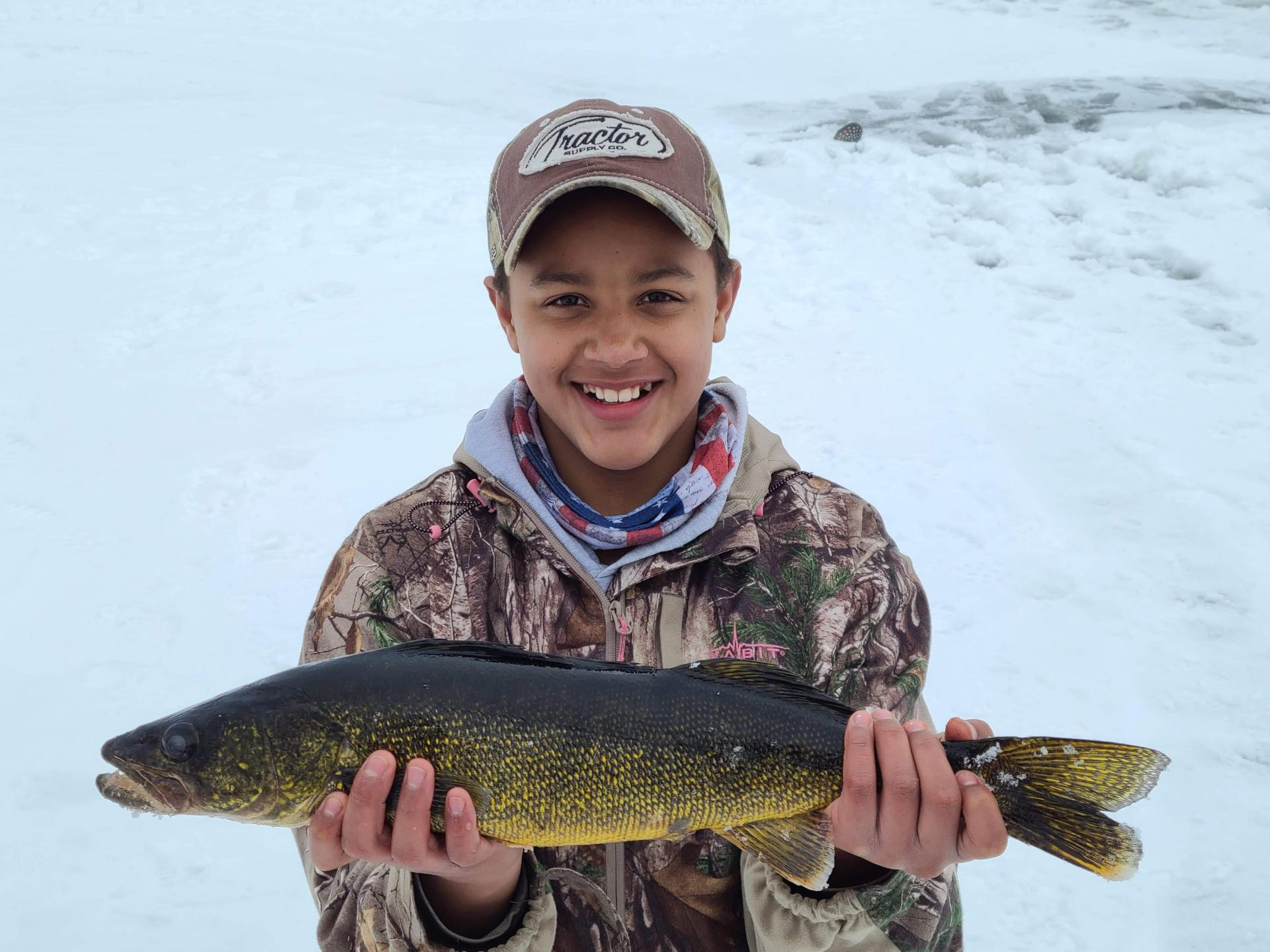 Ice Fishing for Walleye